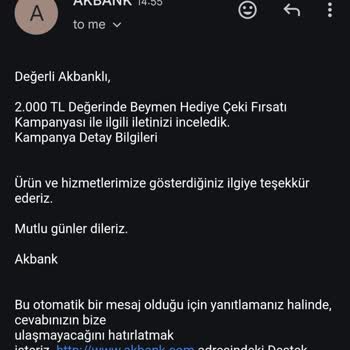 Akbank Kampanyalarında Taahhütler Yerine Getirilmiyor