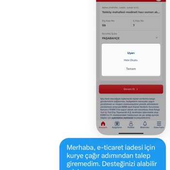 Aras Kargo'nun İade Sürecinde Yaşanan Ulaşım Ve İletişim Sorunları