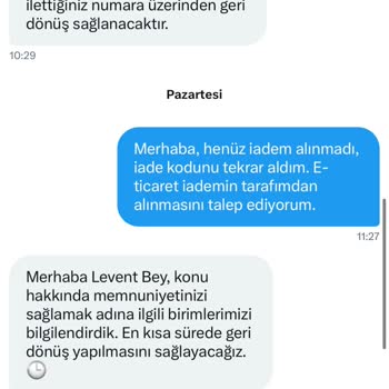 Aras Kargo'nun İade Sürecinde Yaşanan Ulaşım Ve İletişim Sorunları