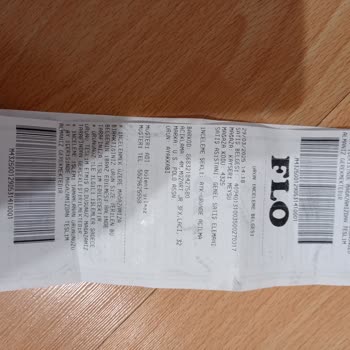 FLO Mağazasından Alınan Ayakkabının 1 Haftada Dağılması