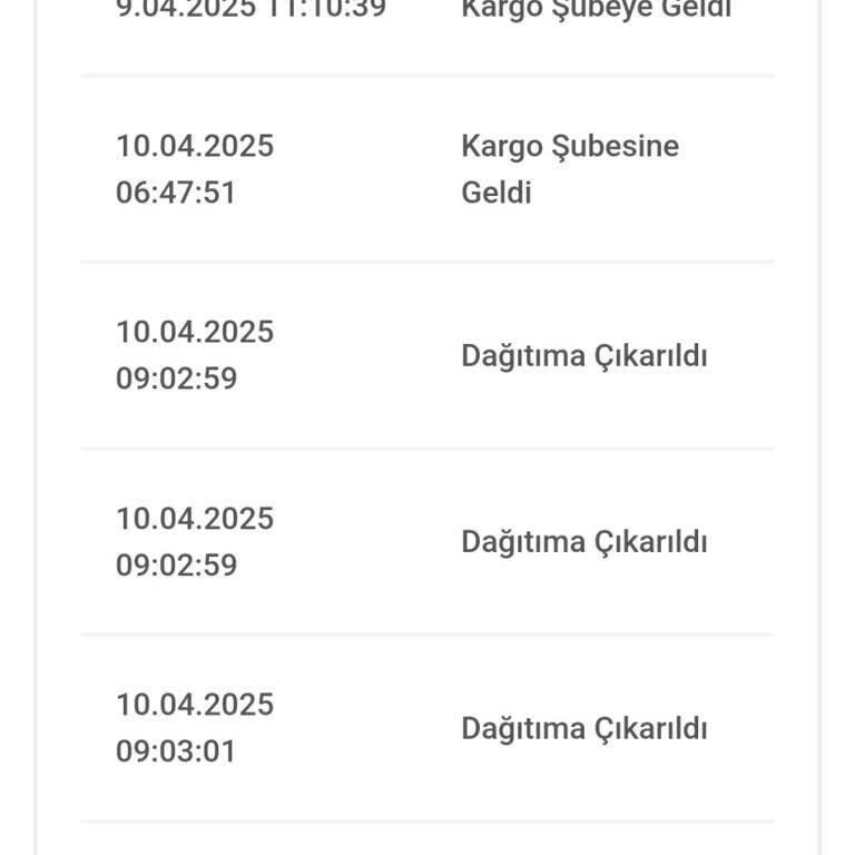 Bir Günde Kargo Teslimatında Yaşanan Belirsizlik Ve İletişim Sorunları