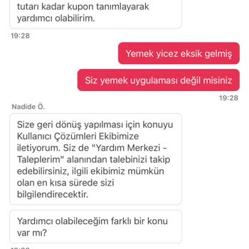Eksik Ürün Teslimatı Ve Yetersiz Çözüm