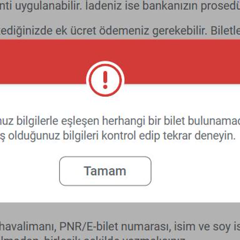 Obilet Üzerinden Alınan Biletin İptal Edilememesi Sorunu