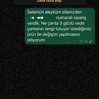 Yanlış Çanta Gönderimi Ve Cevapsız İletişim