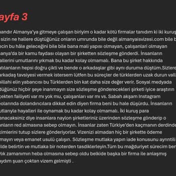 Almanyaisvizesi.com İle Yaşanan Mağduriyet Ve Kayıp