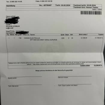 Kırılgan Süpürge Parçası Ve Garanti Sorunu