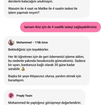 Ders Bakiyelerim İade Edilirken Aboneliklerim İptal Edildi