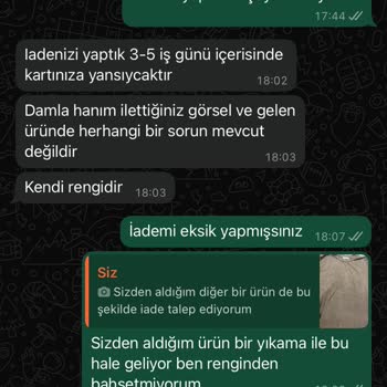 İlk Yıkamada Hüsran: Ürün Kalitesizliği Ve Müşteri Hizmetleri Sorunu