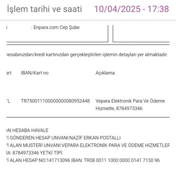 Popy Para Uygulamasında Para Transferi Mağduriyeti