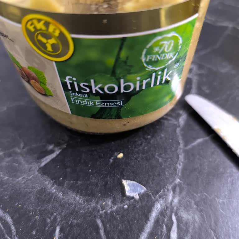 Fındık Ezmesinde Cam Parçası Tehlikesi