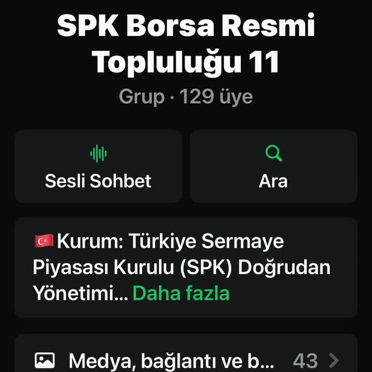 SPK Adına Kurulan Yanıltıcı WhatsApp Grubu