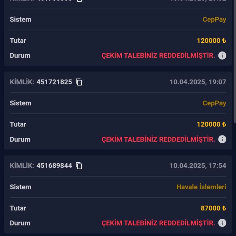 Kalitebet Ödeme Sürecinde Yaşanan Sorunlar