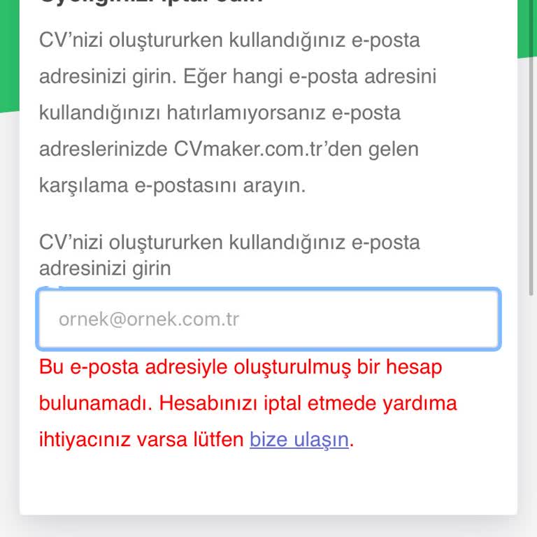 Yanlışlıkla Oluşan Abonelik Ve İptal Sorunu