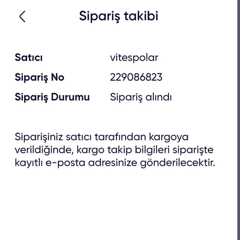 Sipariş Verilen Ürünlerin Teslim Edilmemesi Ve Para İadesi Sorunu