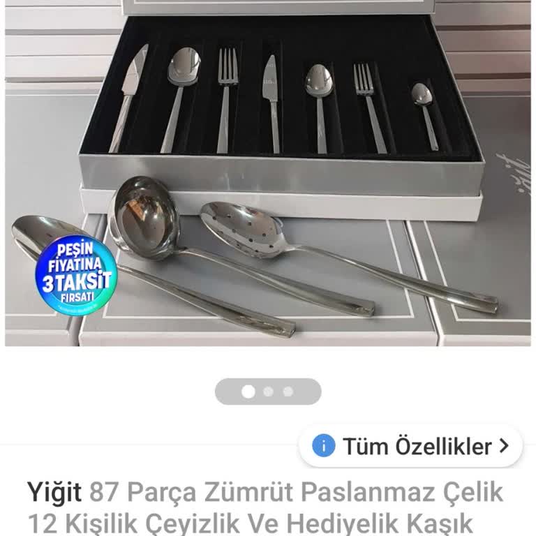 Trendyol Yiğit Steel Şikayeti!