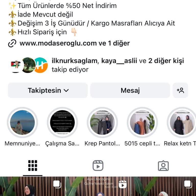 Moda Seroğlu'ndan Kalitesiz Ürün Ve İletişimsizlik Sorunu