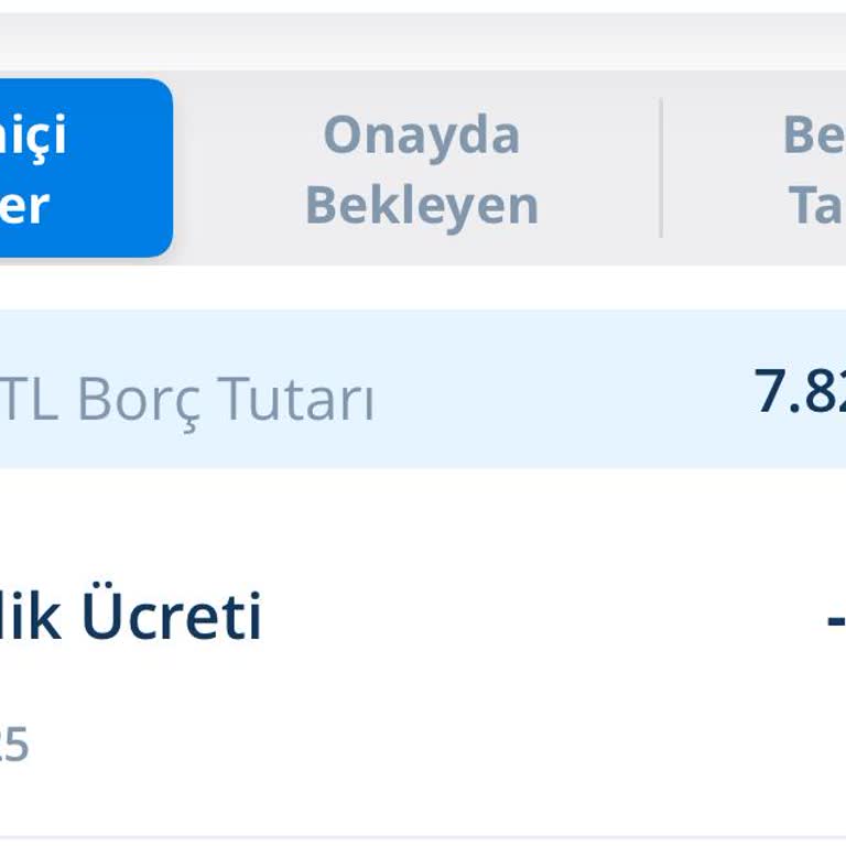 Haksız Kart Aidatı İadesi Talebi