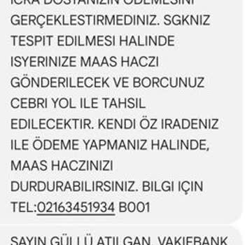VakıfBank Borç Tehdidi Ve Avukatın Uzlaşmaz Tavrı