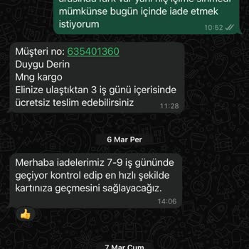 İade Sürecinde Oyalama Ve Kalitesiz Ürün Deneyimi