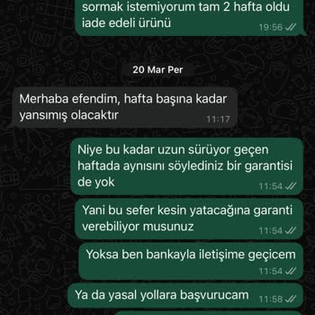 İade Sürecinde Oyalama Ve Kalitesiz Ürün Deneyimi
