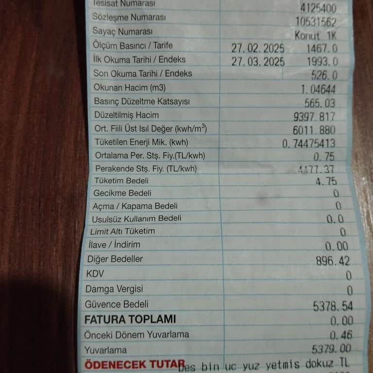 Doğalgaz Faturalarındaki Tutarsızlık Ve Yüksek Tutarlar