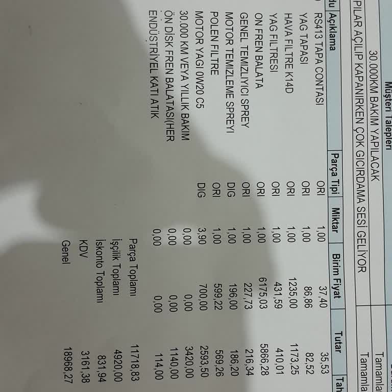 Fahiş Servis Ücretleri Can Sıkıyor!