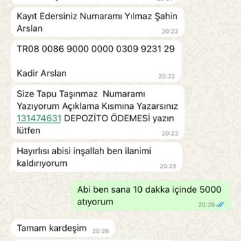 Depozito Aldıktan Sonra Ulaşılamayan Ev Sahibi