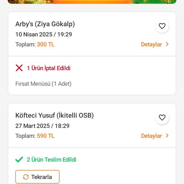 Aç Kaldım: Trendyol Yemek Siparişim Sebepsiz İptal Edildi!