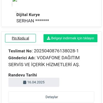 Vodafone Sim Kart Teslimatında Büyük Gecikme