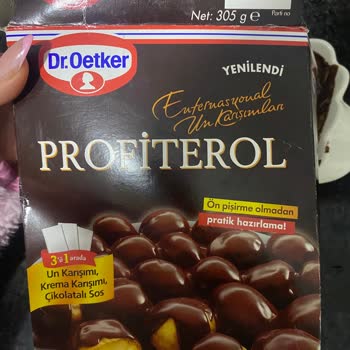Dr. Oetker Profiterol Sosu Hayal Kırıklığı Yarattı
