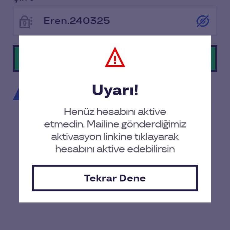 Aktivasyon Kodu Sorunu Ve Kullanılamayan Sanal Para