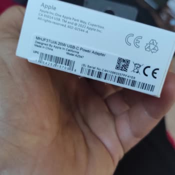 Sahte Apple Şarj Adaptörü Ve İade Talebi