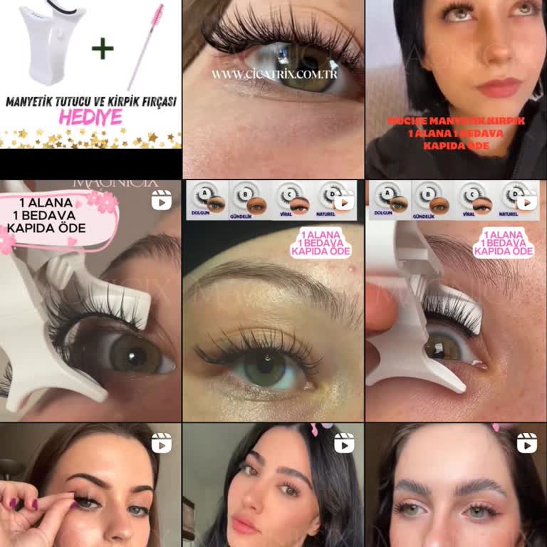 Manyetik Kirpik Siparişinde Sorunlar