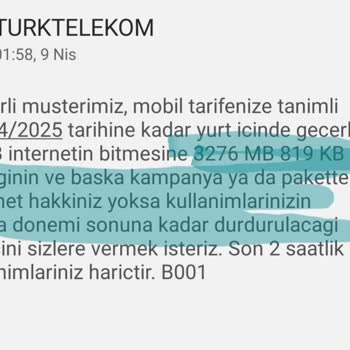 Türk Telekom'un Faturalandırma Ve İnternet Kesintisi Sorunu