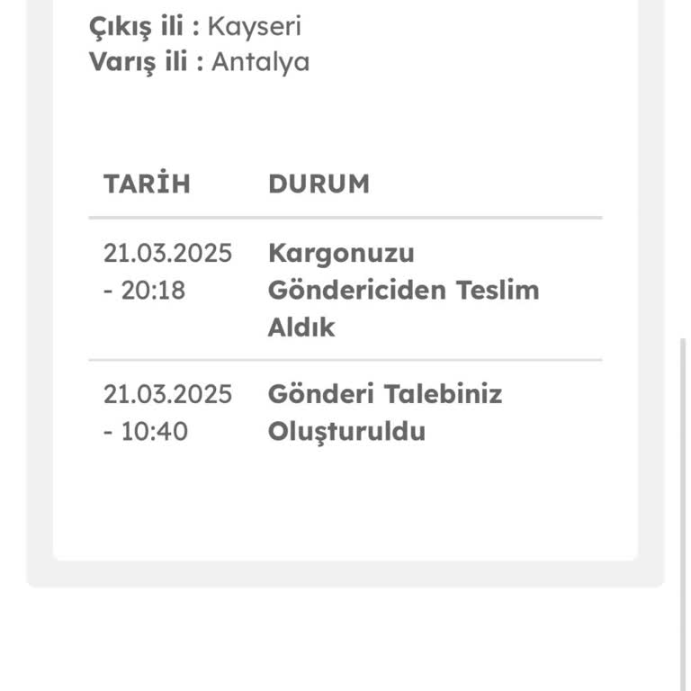Evdemo Lojistik Kargo Güncellemeleri Ve İletişim Sorunları