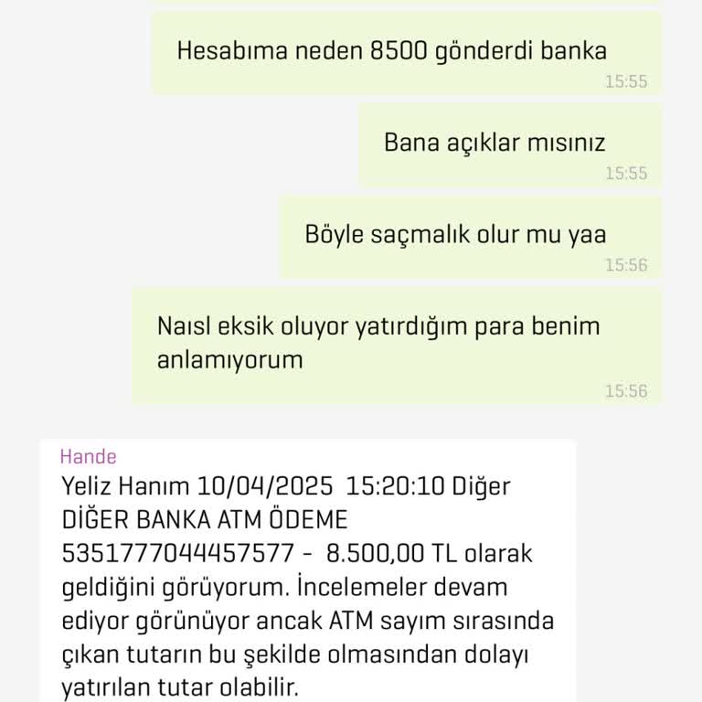 Eksik İade Edilen Para: Enpara'ya Güven Sorunu