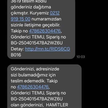 MNG Kargo Kargom Gelmedi, Yalan Beyanla Karşılaştım