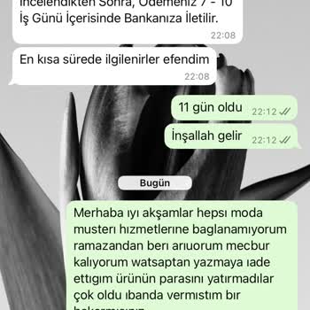 Geri Ödeme Mağduriyeti Ve Müşteri Hizmetleri Sorunu