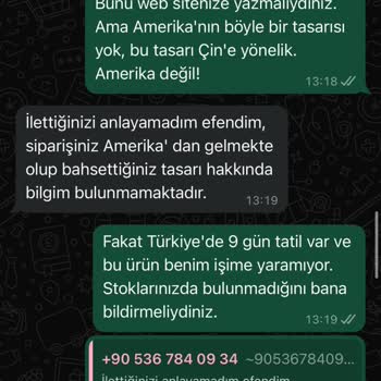Sipariş Verildi Ürün Yok Satıcıdan Yanıltıcı Bilgiler