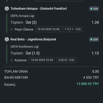 Benjabet'te Eksik Ödeme Ve İptal Edilen Maç Sorunu