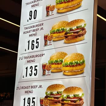 Hayal Kırıklığı Yaratan Menü Ve İlgisiz Hizmet