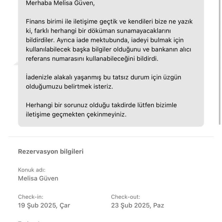 İptal Edilen Rezervasyonun İadesi Yapılmadı: Booking.com Ve Banka Arasında Mağduriyet