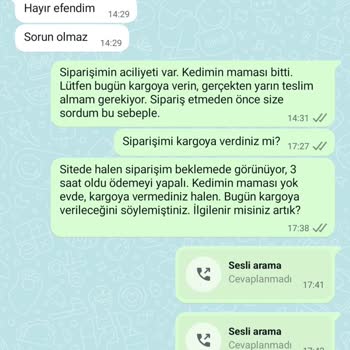 Zoompet.com.tr Üzerinden Yapılan Alışverişte Sorun