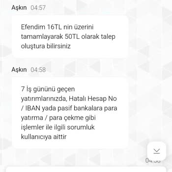 Unutulan Yatırım Ve Destek Ekibinin Yanıtı