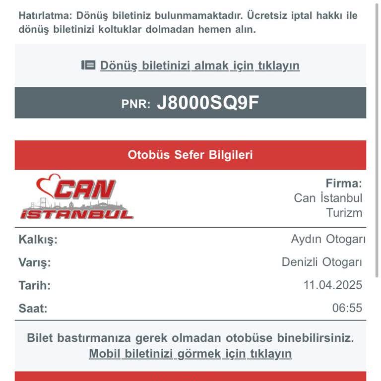 Can İstanbul Turizm Gece Yarısı Aramaları Ve İlgisiz Hizmet