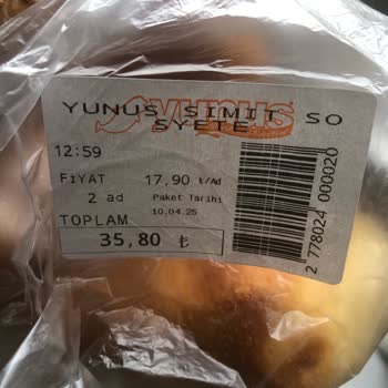 Yunus Market Simitte Taş Çıkması Güvenimizi Sarstı