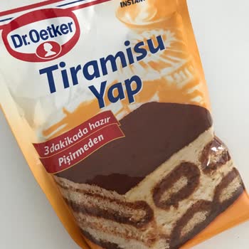 Dr. Oetker Tiramisu Kreması Hayal Kırıklığı Yarattı
