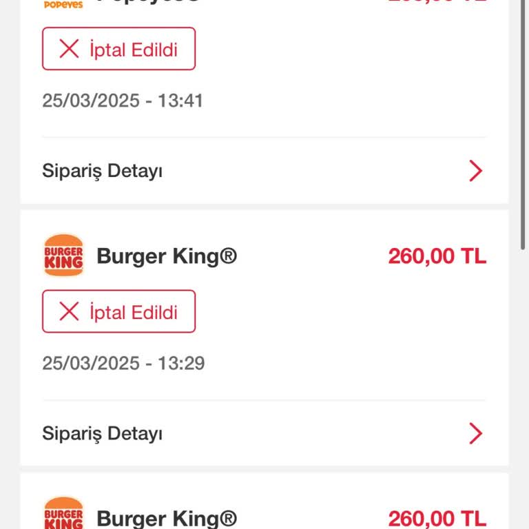 Tıkla Gelsin İptal Edilen Siparişler Ve Geri Ödenmeyen Tutarlar