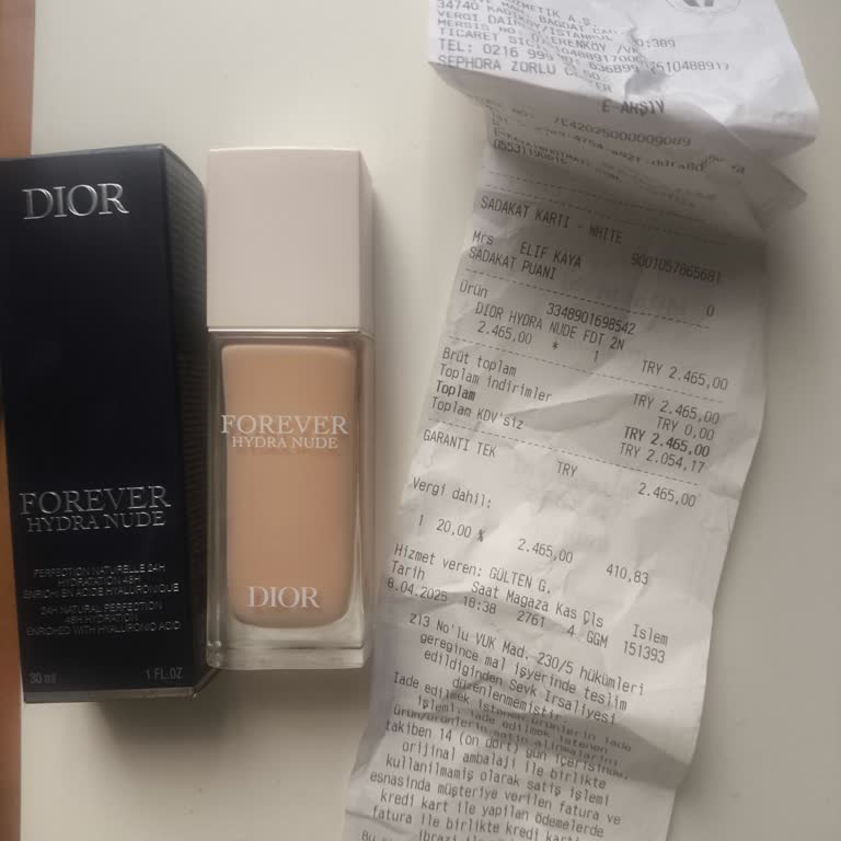 Dior Fondöten: Beklentileri Karşılamayan Kapatıcılık Ve Fiyat Performansı