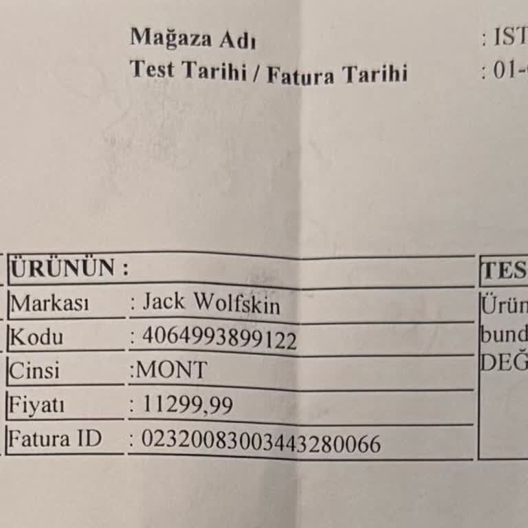 Boyner'den Alınan Montun İade Sürecinde Sorunlar